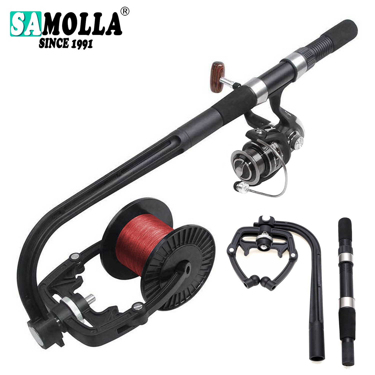 Fishing Line Spooler - İplik Baitcasting hattı sarıcı için olta