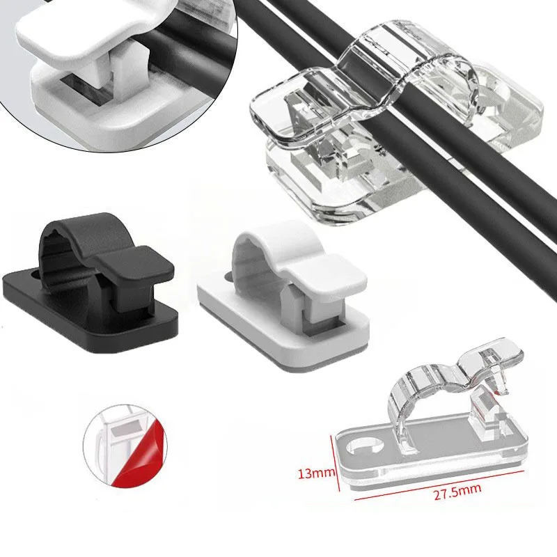 Tippet Line - 10/50 adet kablo düzenleyici klipler kablo