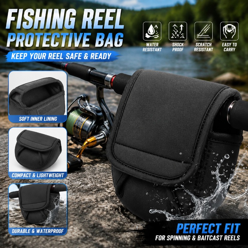 Fishing Line Box - Balıkçılık Makarası Koruyucu Kılıf Çantası, 500-8000